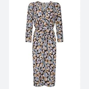 Rebecca Taylor NYC Long Sleeve Bow Fleur Dress 2